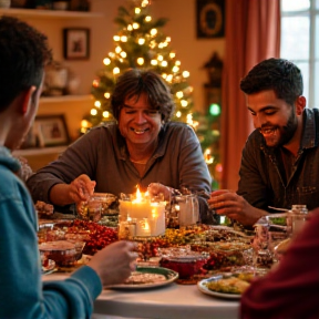 Weihnachten mit der Crew