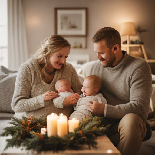 Jul hos Morten og Cecilie