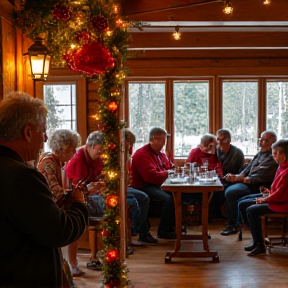 Familie Ter Beek, Christmas party de hele week