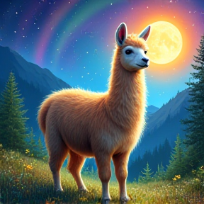 Magic Llama Vibes