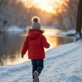 Warten auf Schnee