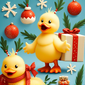 Quackers' Christmas Joy