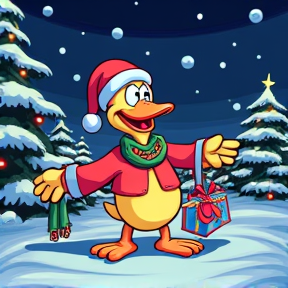 Quackers' Christmas Joy