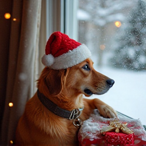 Hamilton the Christmas Corgi