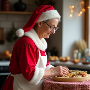 Santa Mummy's Feast