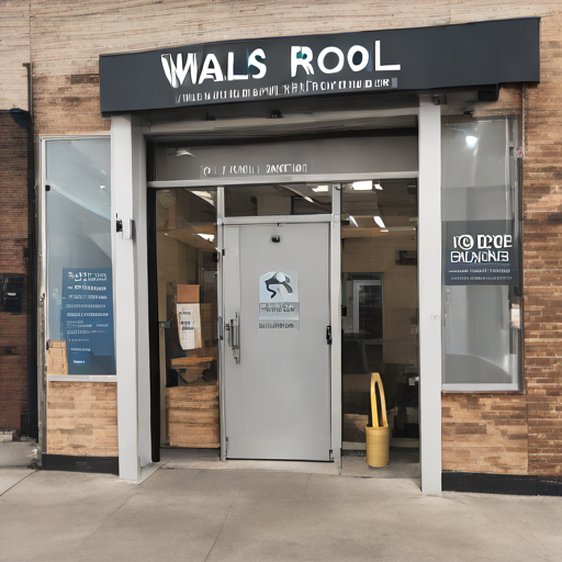 Sa Wal's Roll-Up Door