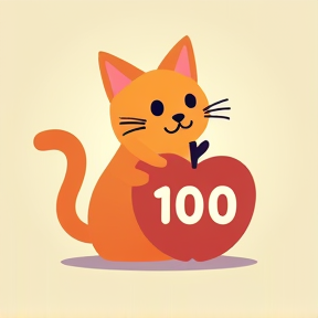 Cat apple 100