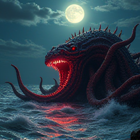 The Blood Red Kraken