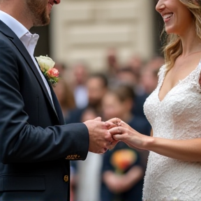 Wedding entrance 