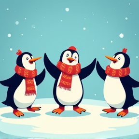 Penguin dance