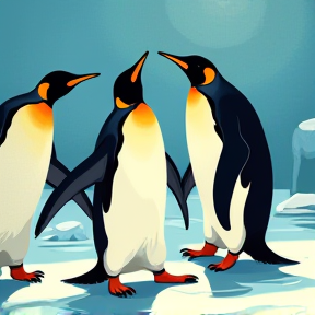 Penguin dance