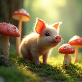 Petit Cochon dans les Bois