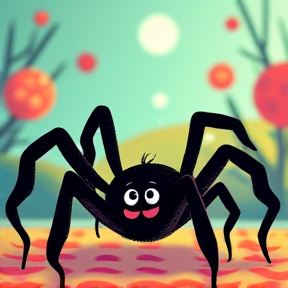 Jiggles the Black Spider