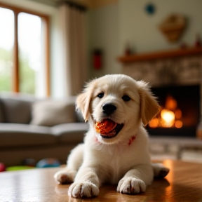 Puppies and Tables