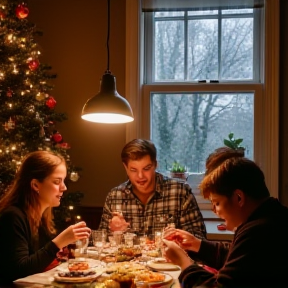 Boxing Day feast in Bromley