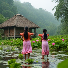 অঞ্জলি, প্ৰেমৰ আকাশ