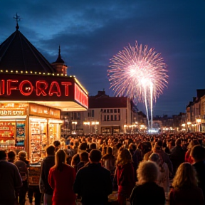 Feuerwerk in Waibstadt