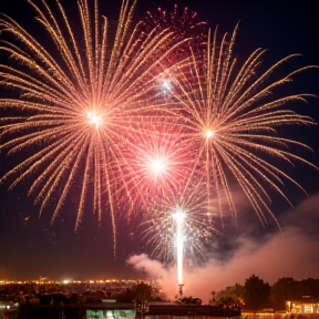 Feuerwerk in Waibstadt