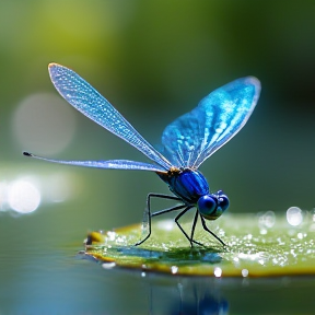 Blue Dragonfly