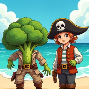 Pirate broccoli