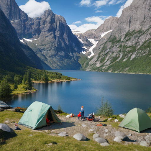 Norwegen Camping