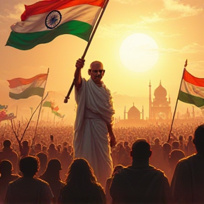 Gandhi vs. Blobby: Battle for India