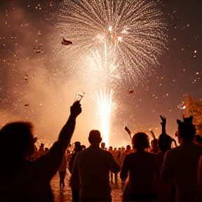 Silvesternacht in Waibstadt