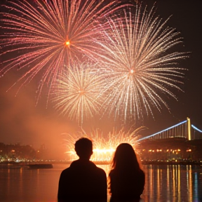 0 Uhr – Feuerwerk der Nacht