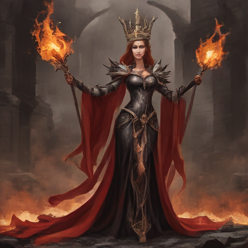 Queen of ash and flame