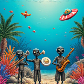 Aliens Under the Sea