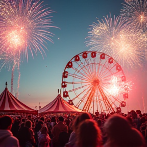 Karneval Betzdorf Feuerwerk