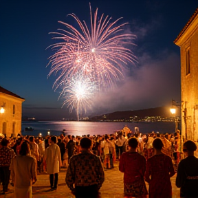 Silvester in Kroatien