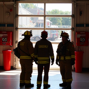 Alarmrufe der Feuerwehr