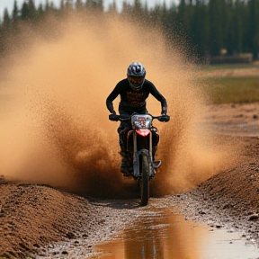 Racing Through the Dust