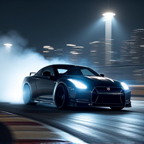 Nissan GTR R35: The Drift King