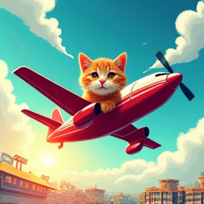 Cats in the Sky