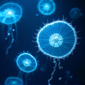 The jellyfish escape