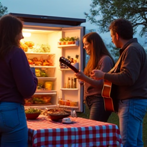 Jason made too many meats and now the fridge is full of leftovers