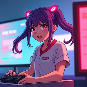 Yuki the Gamer Girl