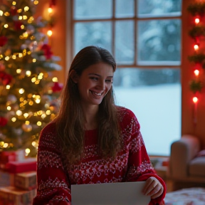 Carta de amor en navidad