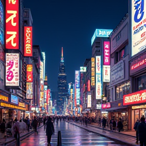 Neon Nights in Tokyo