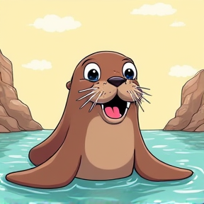 Ah, a walrus (cough)