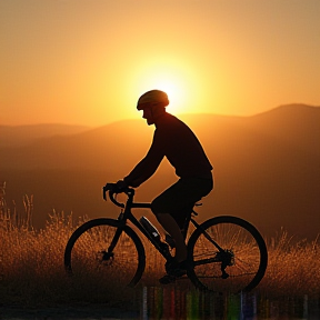 Cycliste beauzacois