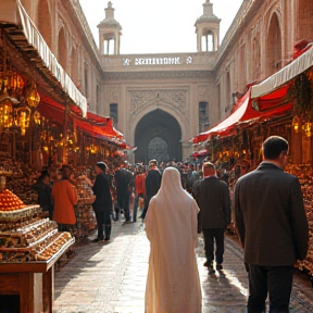 Travel in the souk