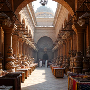 Travel in the souk