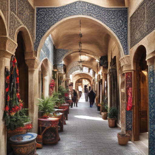 Travel in the souk