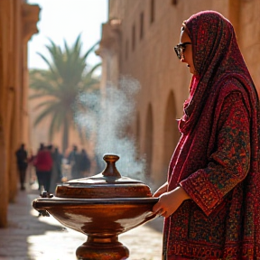 Travel in the souk