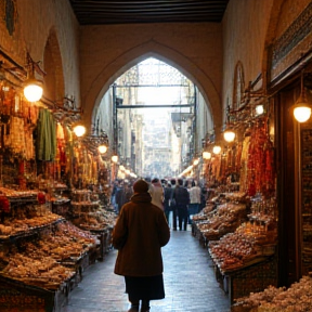 Travel in the souk