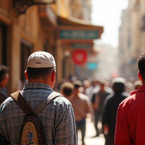 Travel in the souk