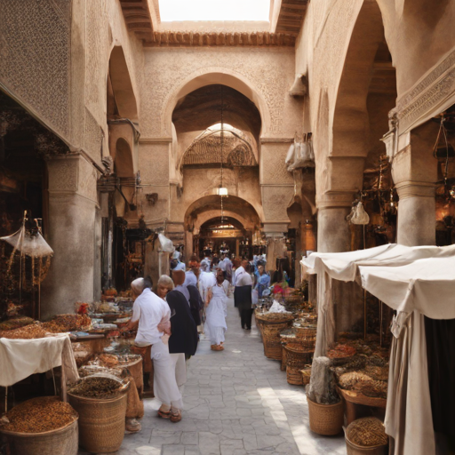 Travel in the souk